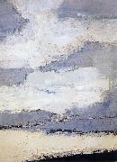 Nicolas de Stael The Sea and Cloud oil painting artist